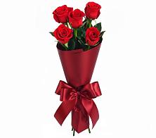 Букет 5 Красных роз Эдлесс Лав в Чигири