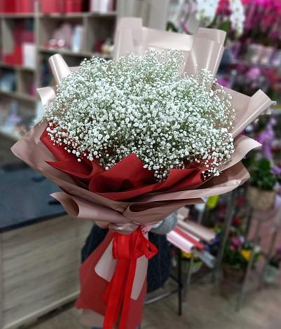 Букет цветов из: Гипсофила в Чигири
