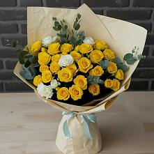 Букет цветов из:  Розы в Чигири