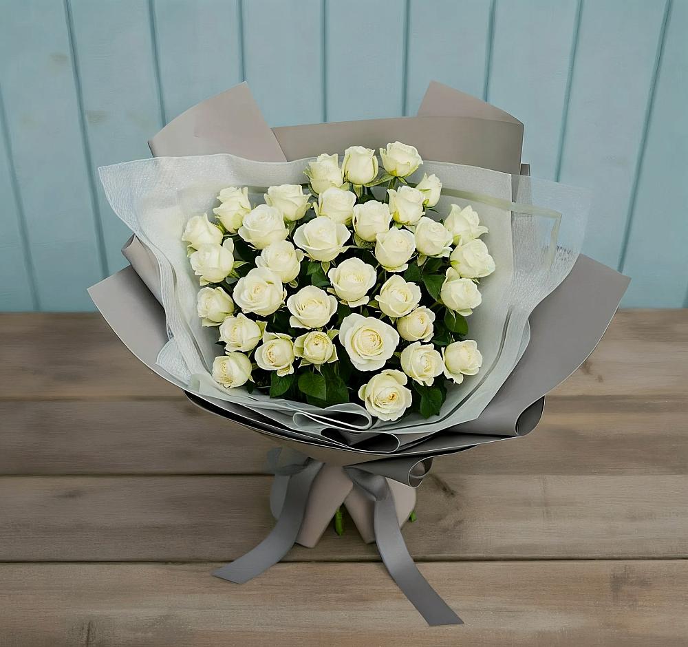Букет Белоснежная нежность в Чигири