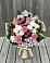 Букет цветов из: Альстромерии, Гвоздики, Розы и Хризантемы в Чигири