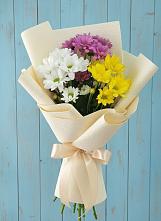 Букет цветов из:  Хризантемы в Чигири