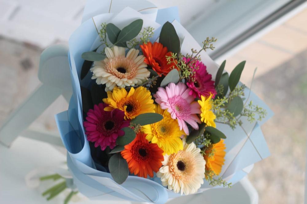 Букет цветов из: Герберы в Чигири