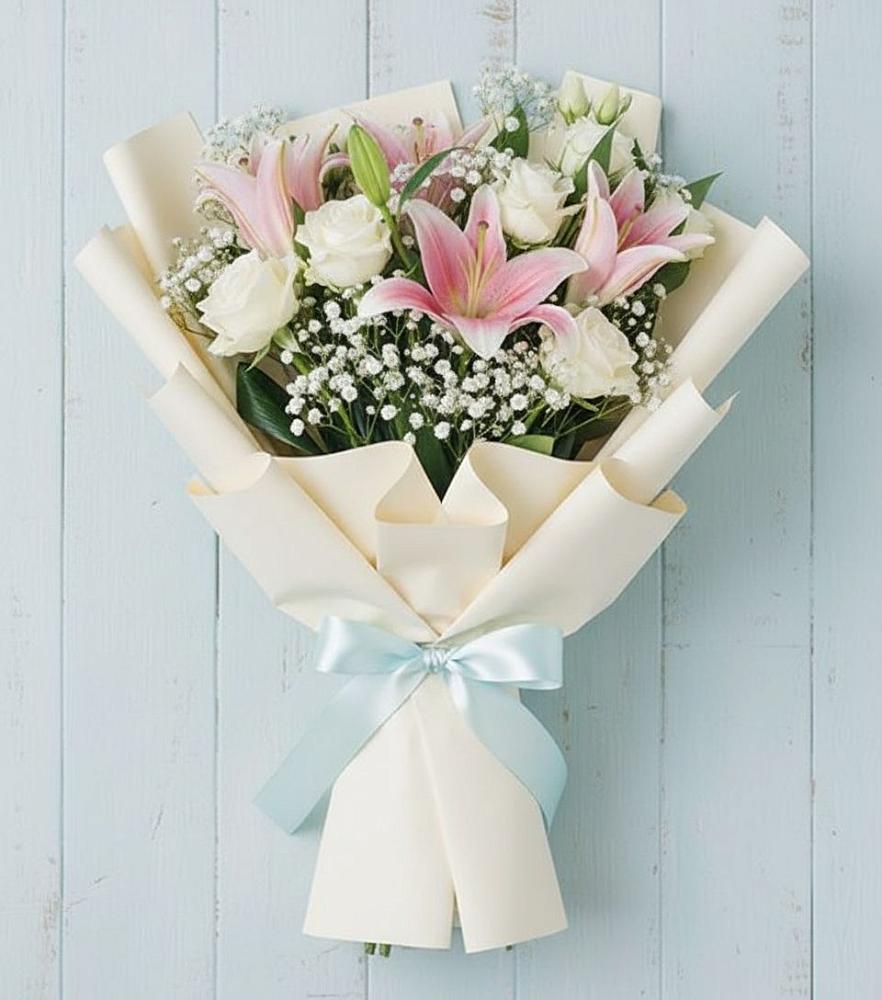 Букет цветов из: Лилии в Чигири