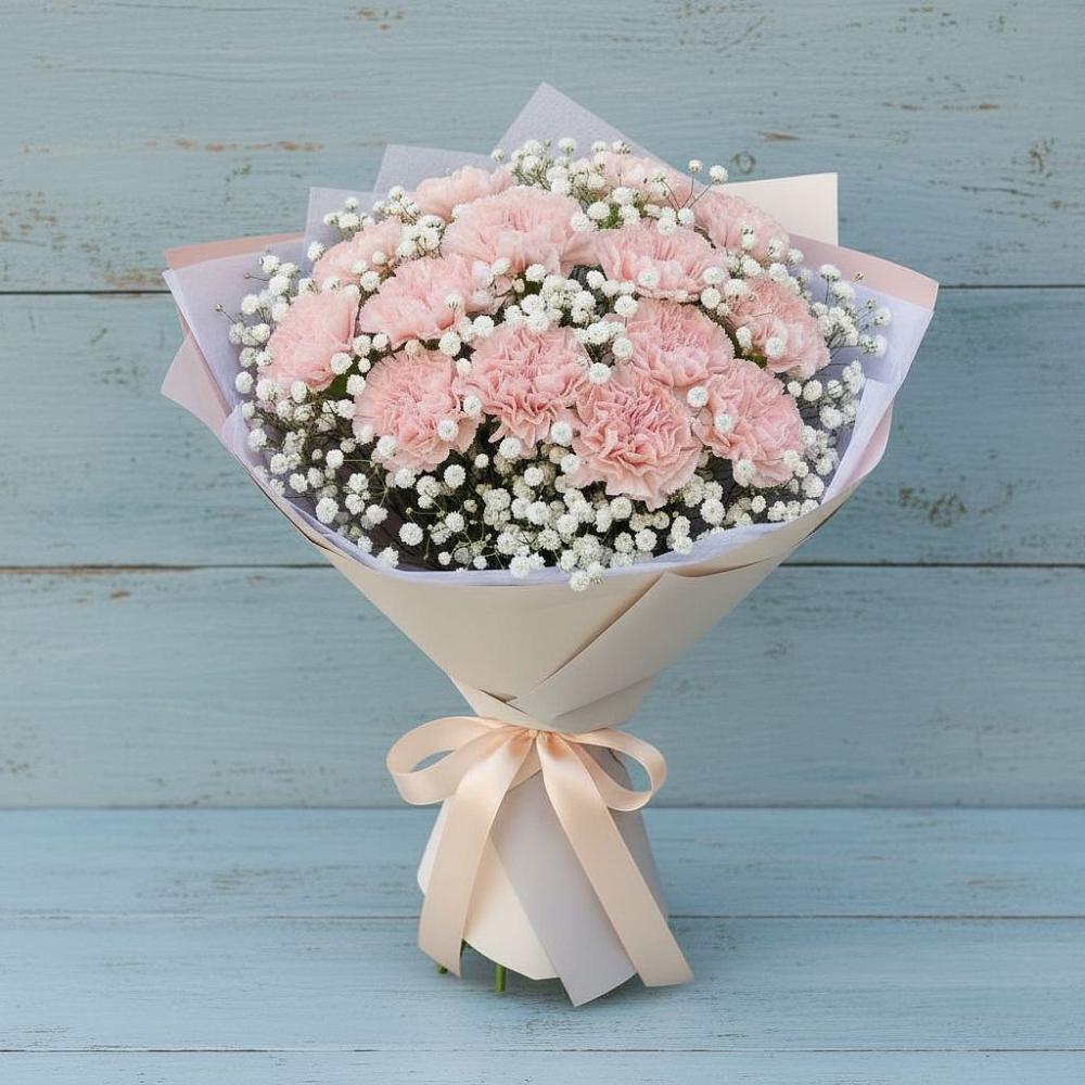 Букет цветов из: Гвоздики в Чигири