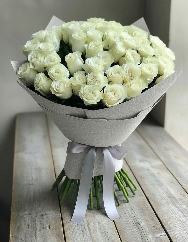 Букет 35 Белых роз в Чигири