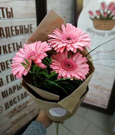 Букет цветов из: Герберы в Чигири