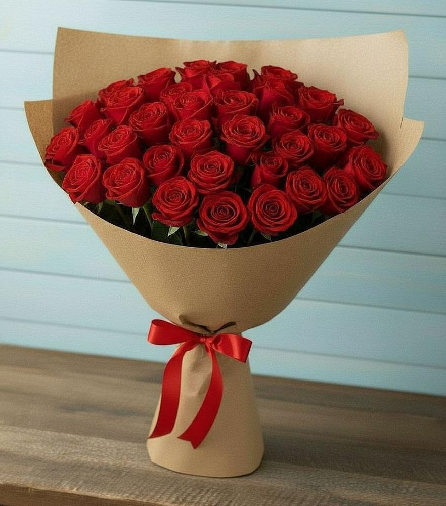 Букет Красные розы Милано в Чигири