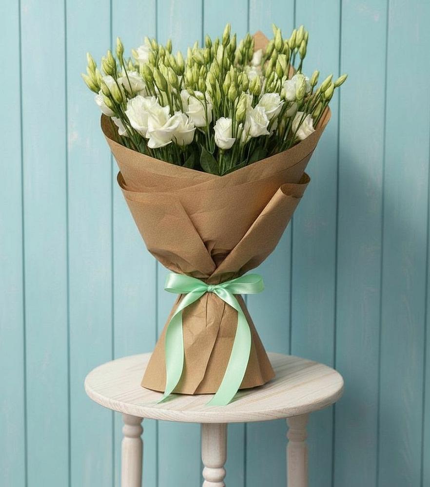 Букет цветов из: Лизиантусы в Чигири