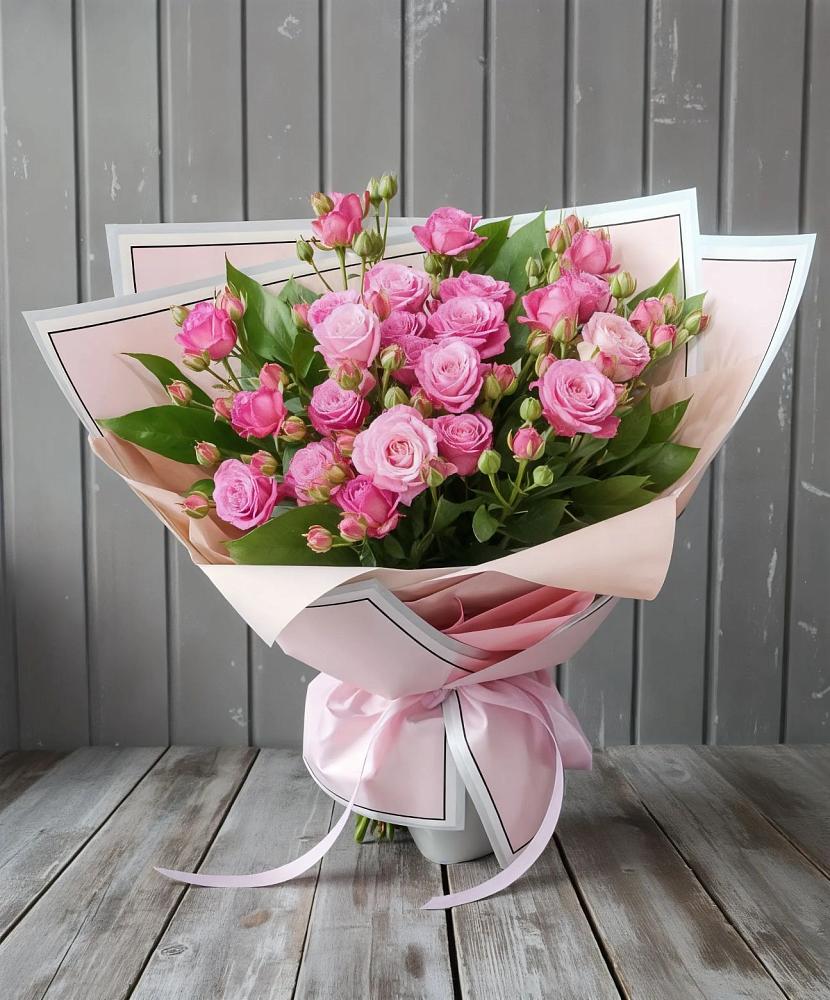 Букет Розовый кустик в Чигири
