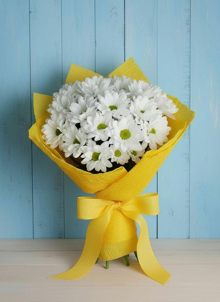 Букет цветов из: Хризантемы в Чигири