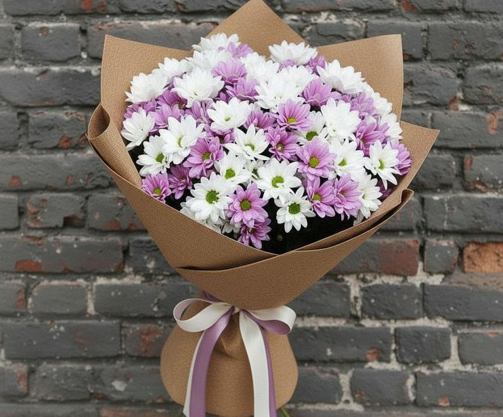 Букет цветов из: Хризантемы в Чигири