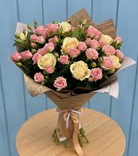 Букет цветов из:  Розы в Чигири