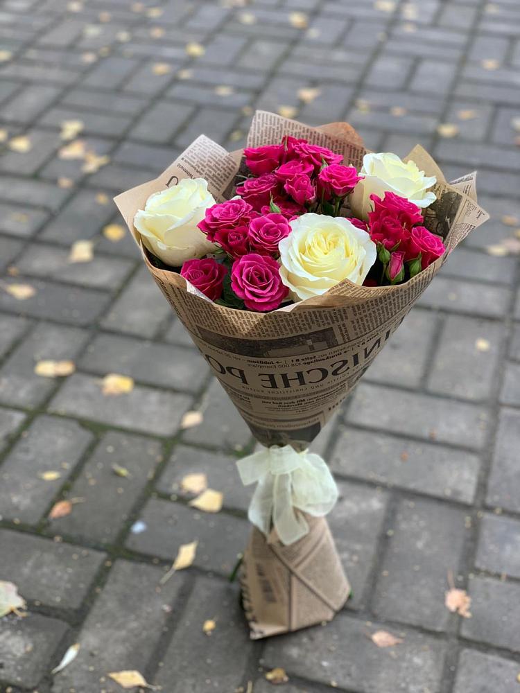 Букет цветов из: Розы в Чигири